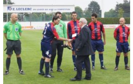 Le groupe pour le match contre le Roi Jérome