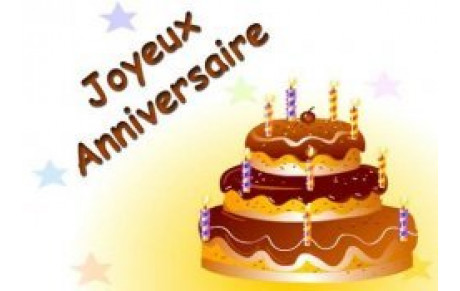 JOYEUX ANNIVERSAIRE